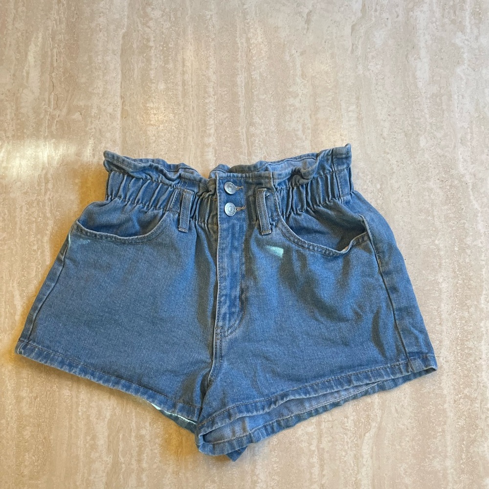 Forever 21 Paperbag Denim Shorts - Size 26